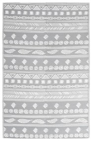 vidaXL Χαλί εξωτερικού χώρου ARAKIL Γκρι 160x230 cm PP