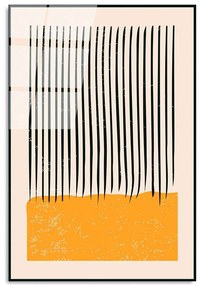 Πίνακας Γυάλινος 123BZM2374 45x65cm Multi Wallity Κάθετοι Glass