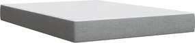 vidaXL Κρεβάτι Boxspring με Στρώμα Αν. Πράσινο 160x200εκ Υφασμάτινο