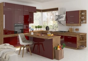 Επίτοιχο ντουλάπι με ράφια Virgo 30 γωνιακό