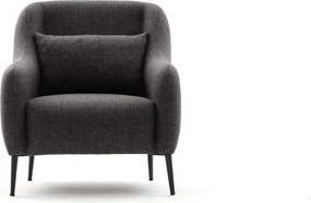 Πολυθρόνα Ανθρακί VENUS 1 70x77x77