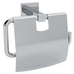 Χαρτοθήκη με Καπάκι W140xD75xΗ125mm Verdi Cube Chrome 3071422