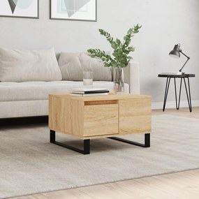 vidaXL Τραπεζάκι Σαλονιού Sonoma Δρυς 55x55x36,5εκ. Επεξεργασμένο Ξύλο