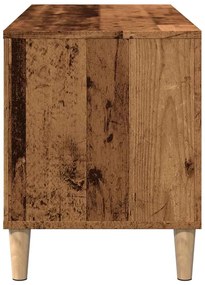 vidaXL Έπιπλο Δίσκων Παλιό Ξύλο 100 x 38 x 48εκ από Επεξεργασμένο Ξύλο