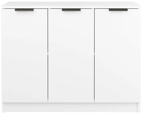 vidaXL Συρταριέρα Λευκή 90,5 x 30 x 70 εκ. από Επεξεργασμένο Ξύλο