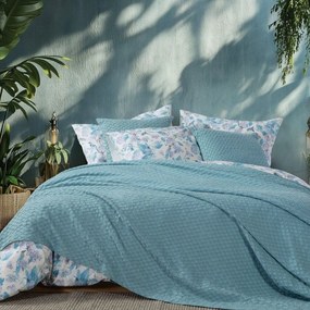 Μαξιλαροθήκες Feraggio (Σετ 2τμχ) Petrol Nef-Nef Homeware 52 X 72 Βαμβάκι-Πολυέστερ