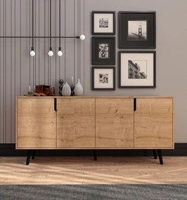 Κονσόλα Sapphire Δρυς FLEDAS 180x45x80