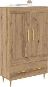 vidaXL Highboard Artisan Oak 69,5 x 31 x 115 εκ. Επεξεργασμένο Ξύλο
