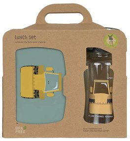 Laessig Σετ Παγούρι &amp; Φαγητοδοχείο Tiny Drivers Excavator