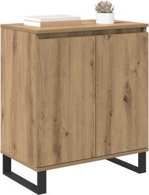 vidaXL Πλαϊνό γραφείο Artisan Oak 60 x 35 x 70 cm Επεξεργασμένο ξύλο