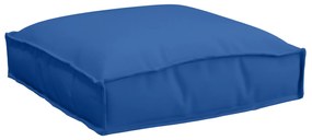 vidaXL Μαξιλάρια Παλετών 2 τεμ Μπλε Βασιλικό 40x40x8 cm Πολυεστέρα