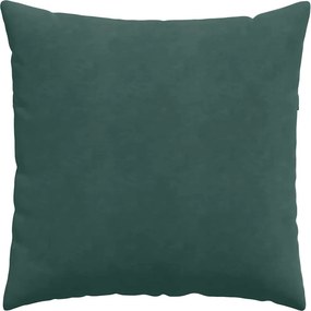 vidaXL Μαξιλάρι Καναπέ 2 pcs Σκούρο Πράσινο 80 x 80 cm