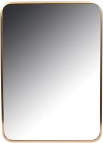 Καθρέπτης Τοίχου Fylliana Χρυσό 50x70 εκ.