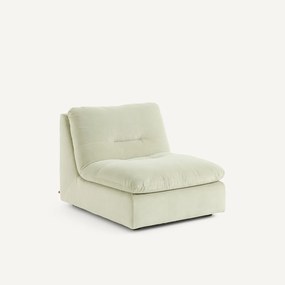 Πολυθρόνα σύνθεσης από βελούδο stonewashed, GIULIANO