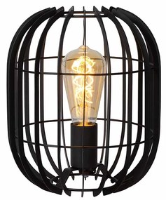 Φωτιστικό Επιτραπέζιο Lucide 78599-01-30 REDA Μαύρο Ματ (Black Mat)