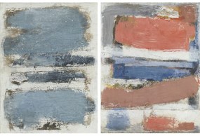Καμβάς DKD Home Decor Τζίντζερ Καμβάς 90 x 2,4 x 120 cm