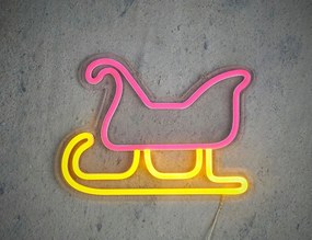 Διακοσμητικό Φωτιστικό Neon Sledge Luca Lighting με Dimmer και διαστάσεις 19.5x1.5x26.5cm - USB