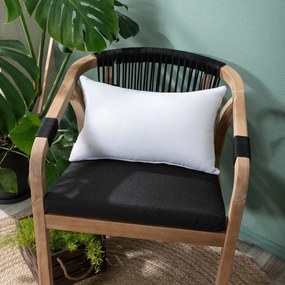 Μαξιλάρι Διακοσμητικό (Με Γέμιση) Ostia 00 White Teoran 30X50 Cotton-Polyester