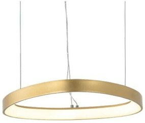 Φωτιστικό Οροφής Harmony BR97LEDP40GD 36W Led Φ42cm 120cm Gold Aca Aluminium