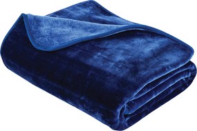 Κουβέρτα Βελουτέ Μονή (160x220) Das Home Velour 0292 Blue
