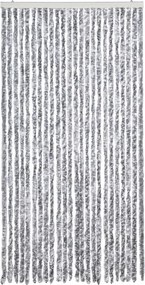 vidaXL Σήτα Εντόμων Λευκή / Γκρι 100 x 230 εκ. από Σενίλ