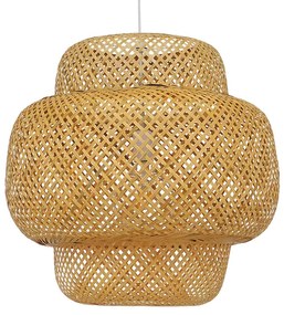 01657 GloboStar® GLOBOSTAR® MALDIVES 01657 Boho Κρεμαστό Φωτιστικό Οροφής με Ντουί 1 x E27 AC 220-240V IP20 - Μπεζ - Μ56 x Π56 x Υ54cm