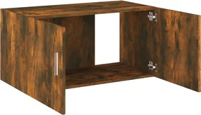 vidaXL Ντουλάπι Τοίχου Καπνιστή Δρυς 80x39x40 εκ. Επεξεργασμένο Ξύλο