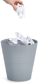 Καλάθι Απορριμμάτων (Φ29x30) Z-L 13.5lt Grey 18108