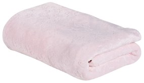Κουβέρτα Βρεφική Relax 4904 Fleece Pink Das Home Αγκαλιάς 75x100cm Πολυέστερ