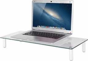 Τραπέζι Τηλεόρασης Neomounts NSMONITOR10 Μαύρο Διαφανές