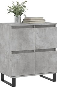 vidaXL Ντουλάπι Γκρι Σκυροδέματος 60x35x70 εκ. Επεξεργασμένο Ξύλο