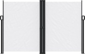 vidaXL Σκίαστρο Πλαϊνό Συρόμενο Λευκό 160 x 600 εκ.