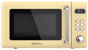 Φούρνος Μικροκυμάτων με Γκριλ 20 Lt 700 W Cecotec ProClean 5110 Retro Yellow CEC-01713