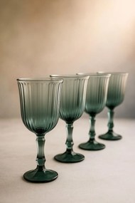 Wine Glass Set (4 Pieces) RAKLE346 Green