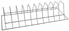 Πιατοθήκη Καθιστή Νίκελ 50 εκ.