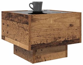 vidaXL Τραπεζάκι σαλονιού Παλαιό ξύλο 40 x 40 x 30 cm