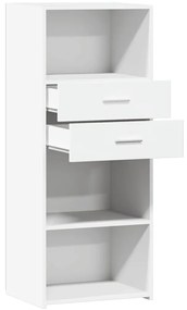 vidaXL Ντουλάπι Μαύρο 50x42,5x124 εκ. από Επεξεργασμένο Ξύλο