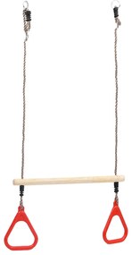 93153 vidaXL Ακροβατική Κούνια με Κρίκους