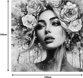 Πίνακας σε καμβά Prima Ι Inart 100x3x100εκ