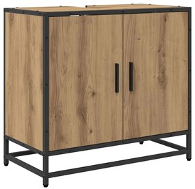 vidaXL Σετ Επίπλων Μπάνιου 3 pcs Artisan Oak Επεξεργασμένο ξύλο