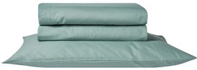 Σεντόνι Essential 02 Με Λάστιχο Mint Kentia Υπέρδιπλo 160x235cm 100% Πενιέ Βαμβάκι