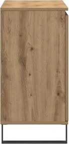 vidaXL Μπουφές Δρυς τεχνίτης 101,5 x 35 x 70 εκ. από Επεξεργασμένο Ξύλο