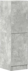 vidaXL Ντουλάπι κουζίνας Σκυρόδεμα Γκρι 38x41,5x131,5 cm