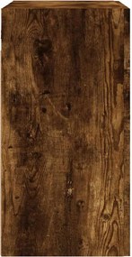 vidaXL Ντουλάπι Τοίχου Καπνιστή Δρυς 60x31x60 εκ. Επεξεργασμένο Ξύλο