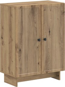 vidaXL Ντουλάπι Αποθήκευσης Μπάνιου EDE Artisan Δρυς 59,5 x 31 x 80 εκ