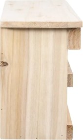 vidaXL Φωλιά για Σπουργίτια με 5 Θαλάμους 68x15x21 εκ. Ξύλο Ελάτης