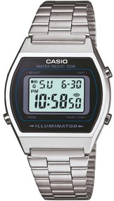 Ανδρικά Ρολόγια Casio B640WD-1AVEF Μαύρο Ασημί