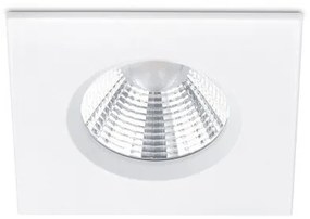 Χωνευτό Σποτ Φωτιστικό Οροφής LED 5,5W IP65 Τετράγωνο Zagros Trio Lighting-650610131-Λευκό 650610131