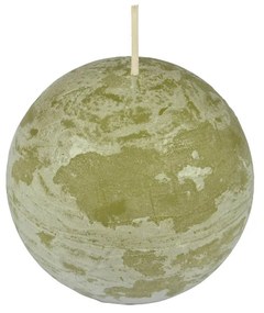 Κερί (Φ7.5x7) L-C Rustique Ball Green 6BPB011TL