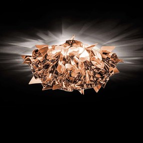 Φωτιστικό Οροφής - Τοίχου Veli Medium Copper Slamp Aluminium, Polypropylene